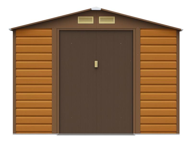 Deposito De Aco Casa Container Jardim Exterior 213x131x192cm